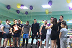Персональный тренинг в тренажерном зале московского фитнес клуба Dorfit на Кантемировской в Царицыно
